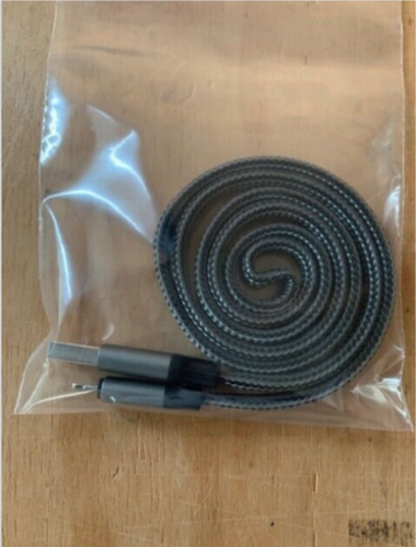 Cavo di ricarica dati per iphone apple 1 m telato grigio - Foto 2 di 2