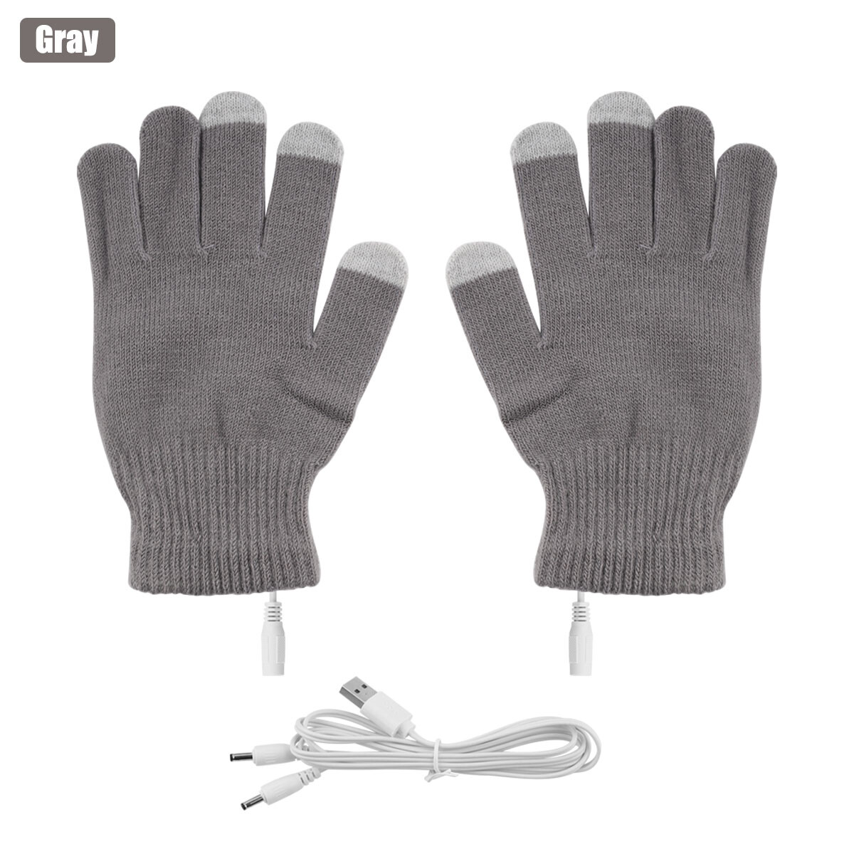 Men Women Electric Heated Gloves USB Rechargeable Insulated Warm
