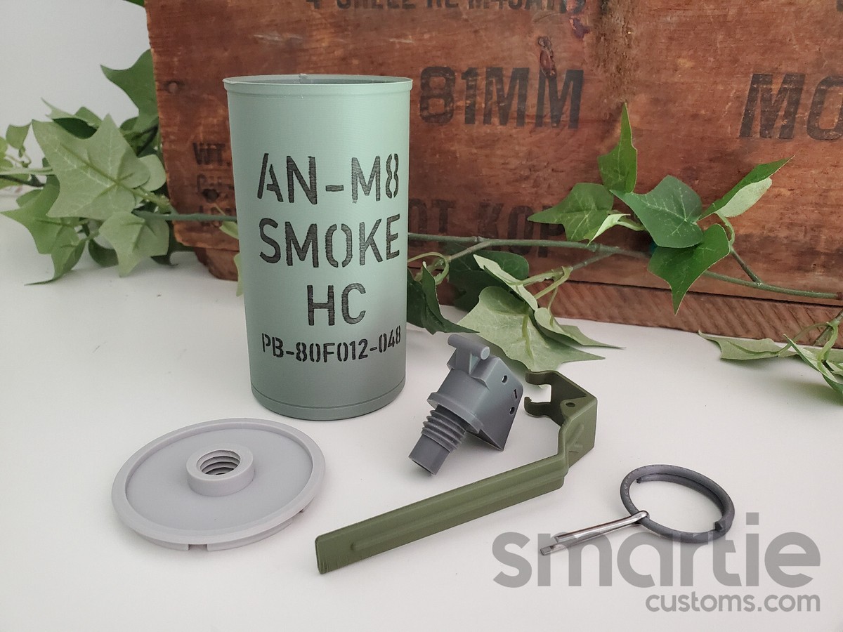 米軍ベトナム戦争/AN-M8/HC/スモークグレネード・ホワイト 米軍ベトナム戦争/AN-M8/HC/スモークグレネード・ホワイト
