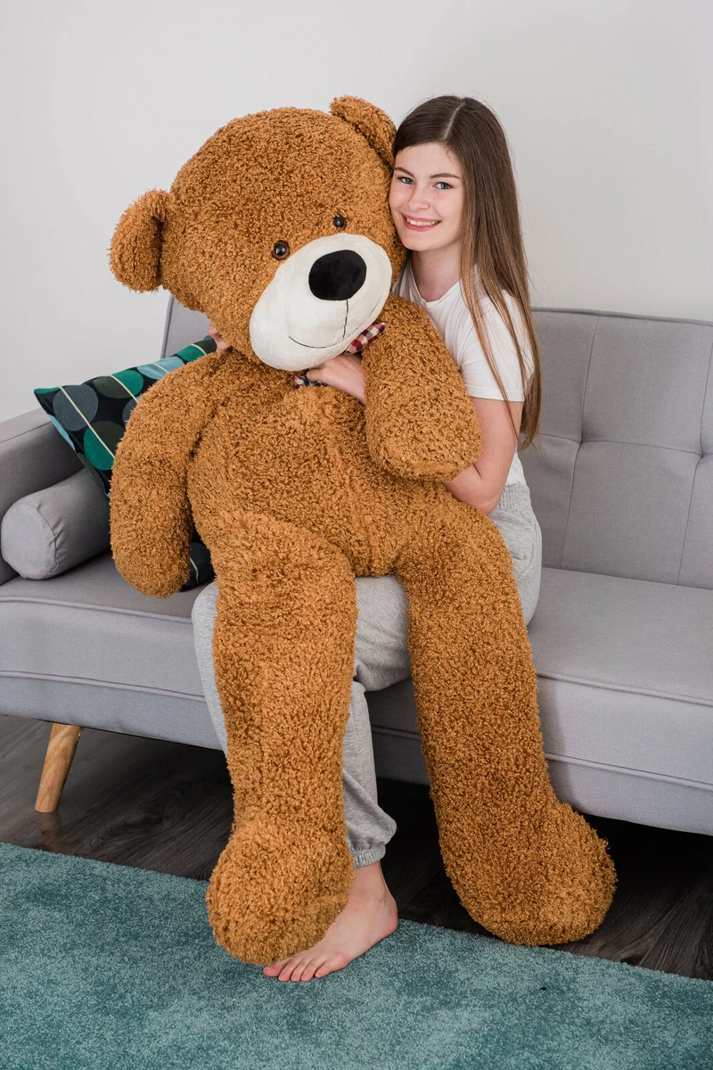 Giant grey sales teddy