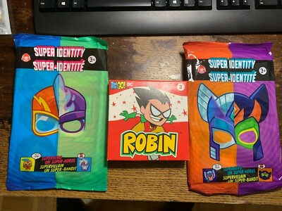 2 Wendy s Super Identity Mask & 1 DC Teen Titans Go #2 Robin