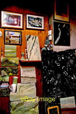 Foto 12x8 Moycullen - Connemara Marble Factory - Marmorproben Maigh Cui c2013