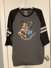 Harry Potter, Baseball shirt, XL ,Gray