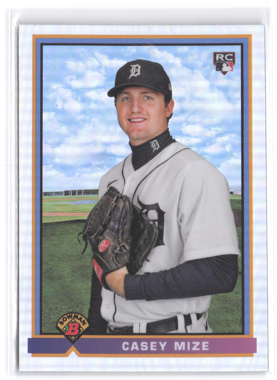 2021 Bowman #91B-CM Casey Mize 1991 Bowman
