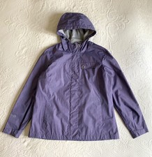 Womens Radiance Free Country Short Lightweight Purple Waterproof Jacket - Large