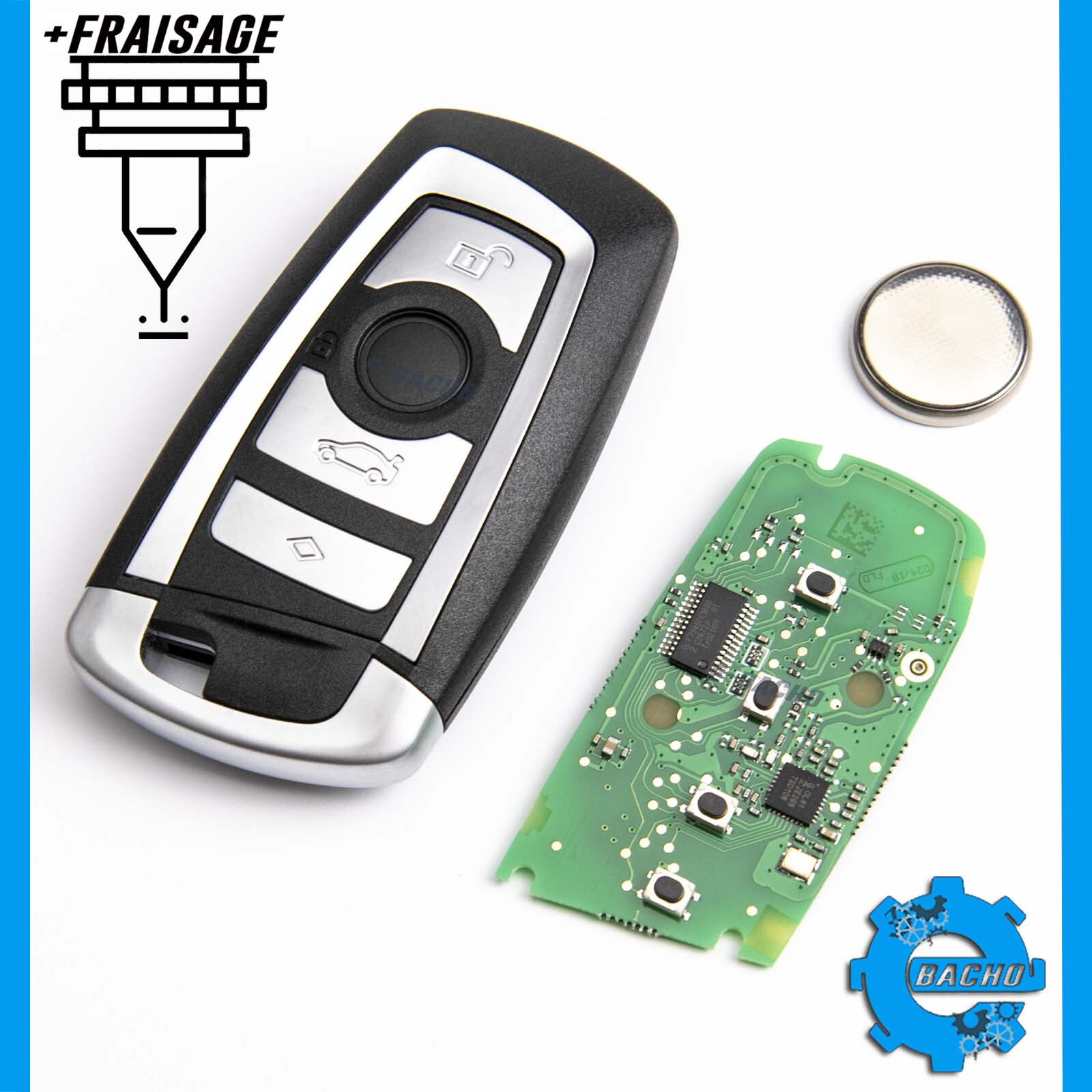 Clé télécommande pour BMW F30 F10 pour remplacer un boîtier cassé 434Mhz