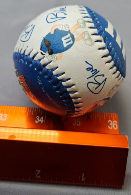M & M's Collectible Baseball Rare M&M World Mars Inc 2013 Blue NBA