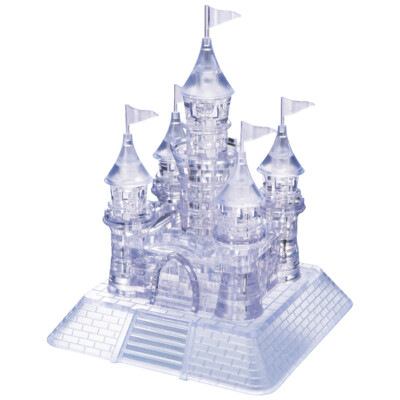 3D Crystal Puzzle - Schloss 105 Teile Kristall Puzzle
