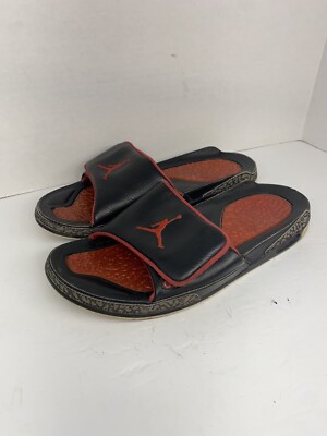 Air Jordan 3 Slide 428789-010 Black Cement Grey Size 10 RARE  display picture 2