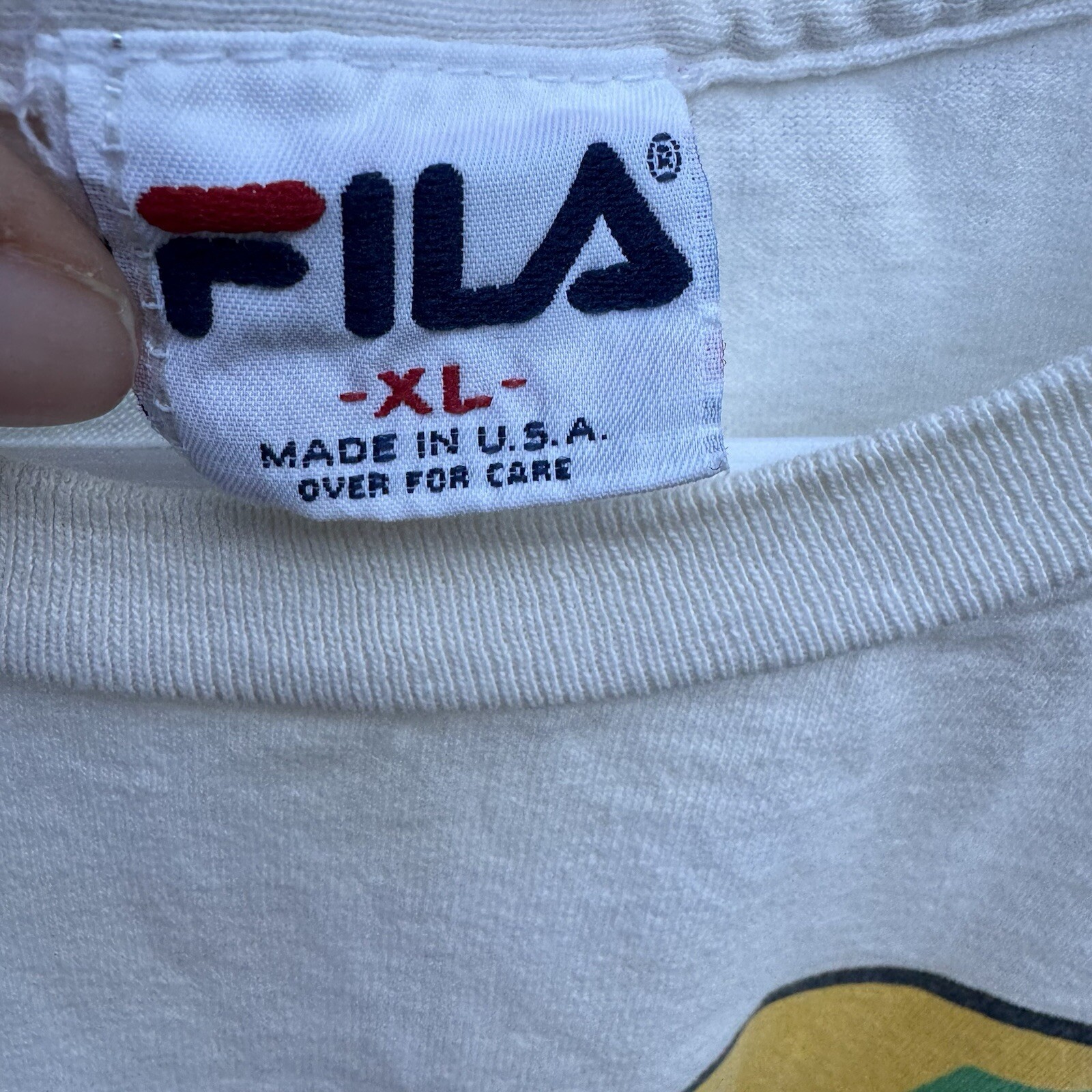 T shirt Fila XL vintage anni 90