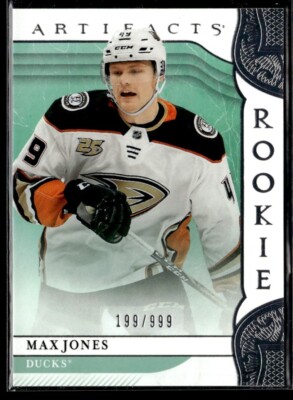 2019-20 UD Artifacts Max Jones /999 #164 H3R2D
