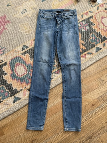 Club Monaco Skinny Jeans Low Rise Women Size 28 Light Blue