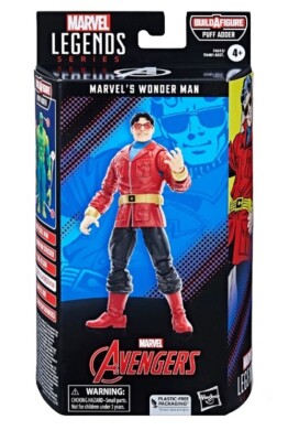 Avengers Legends Series: (2023) MARVEL'S WONDER MAN 6'' Figure! BAF Puff Adder!