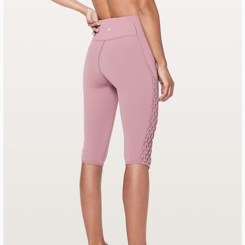 Lululemon Mauve Love Knot Activewear Capri Legging eBay
