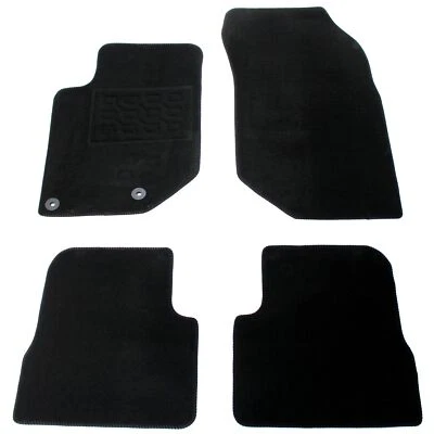 Fußmatten Satz Stoffmatten Automatten 4 Teilig für Opel Corsa F Peugeot 208 II
