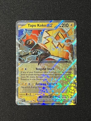 Tapu Koko ex - 068/182 Paradox Rift Double Rare Pokemon TCG Card