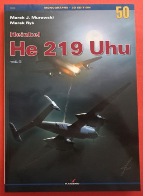 Kagero Monographs 3D 50, HEINKEL He 219 UHU Vol.II  English Edition