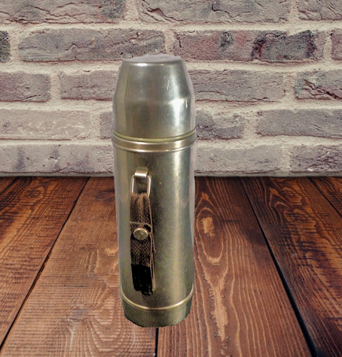 Uno-Vac Stainless Steel Vacuum Bottle Thermos – 1 Qt Hot/Cold Beverage Flask - Imagen 11 de 11