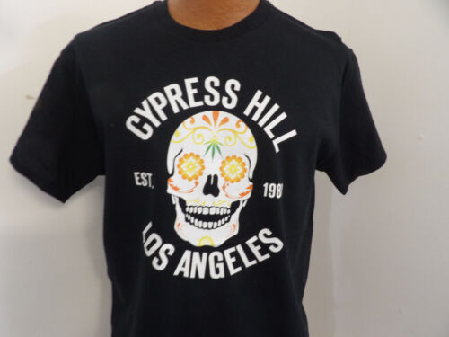 Cypress Hill 1988 Los Angeles Rock n Roll  Black T-Shirt - Picture 1 of 2