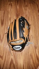 Franklin 9 1/2'' Model 4809 T Ball Kids Baseball Glove Brown New Boys Girls Size