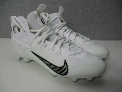 Nike Huarache 9 Elite Mid LAX Lacrosse Cleats Men\'s Size 8.5 White FD0088-101 Nike Huarache 9 Elite LAX Lacrosse Cleats. Nike.com main image 3