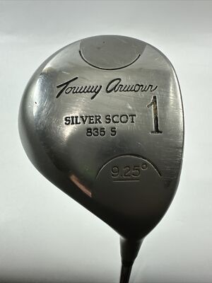 Tommy Armour Silver Scot 835 S. Driver 9.25˚ STEEL Shaft RH | eBay