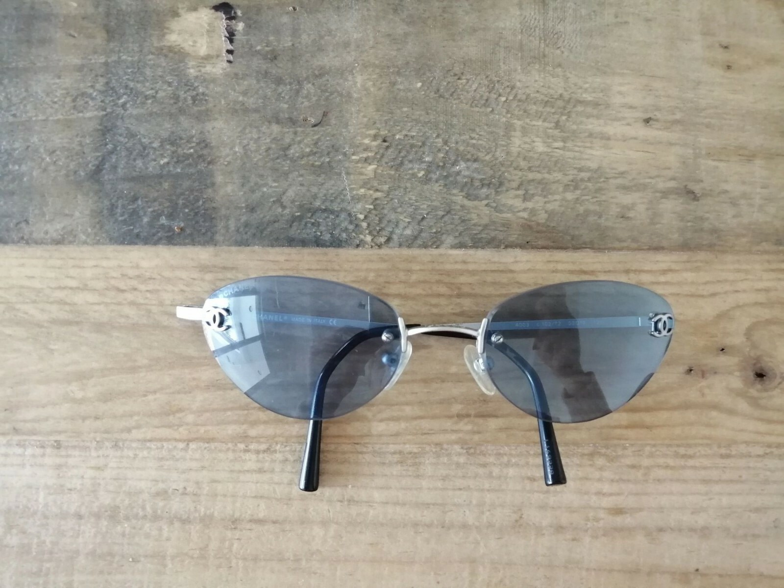 Vintage CHANEL rare sunglasses classic luxury style-image