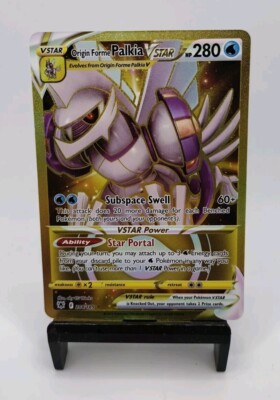 palkia vstar pokemon card price PSA 10 Origin Forme GG67/GG70 Gold Crown Zenith Commemorate your favorite tabletop game with this Origin Forme Palkia VSTAR 2023 Pokemon Crown Zenith Secret Rare #GG67 PSA Authenticated 10 Card Origin Forme Palkia VSTAR 208/189