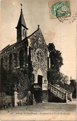 CPA AK Abbaye de PORT-ROYAL - Le Musée et le buste de Racine (352792)