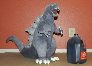 Rare Supersized Godzilla Plush Figure Toy Vault 20 Released in 2012 | eBay