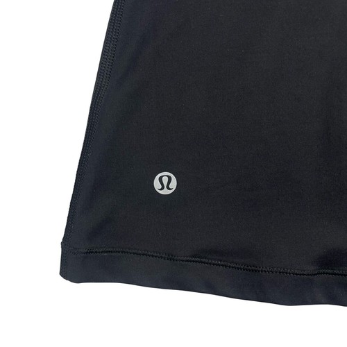 Canotta LULULEMON in rete nera da donna taglia 4 - Foto 4 di 5
