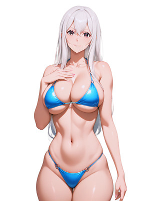 Echidna Re:Zero Waifu Sticker Anime 6'' Car Decal Weatherproof
