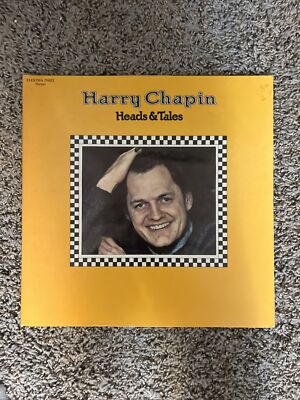 Harry Chapin Heads & Tales 33RPM 12'' Vintage Vinyl LP 1972 Very Good +