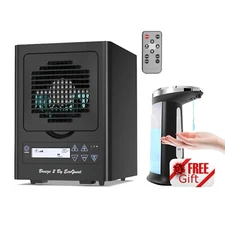 BREEZE 2 ION PURIFIER FOR ECOQUEST + TOUCHLESS AUTOMATIC SOAP DISPENSER + GIFT