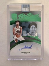 2024 Panini Eminence Jared McCain Thrilliant Signatures Emerald #1/3  Sealed