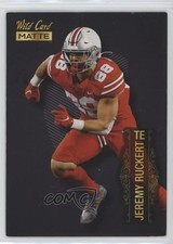2022 Wild Card MATTE Black Jeremy Ruckert #MB-59 Rookie RC 15h5. rookie card picture