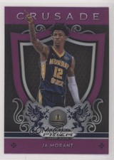 2019-20 Panini Prizm Draft Picks Crusade Purple Prizm Ja Morant #11 v9t