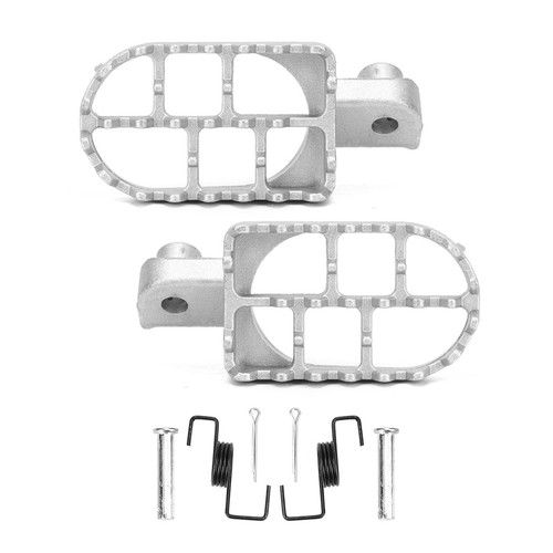 Aluminium Motorcycle Footpegs Foot Rest Pedal Fit For KLX110 KLX110L KLX125 - Picture 8 of 12