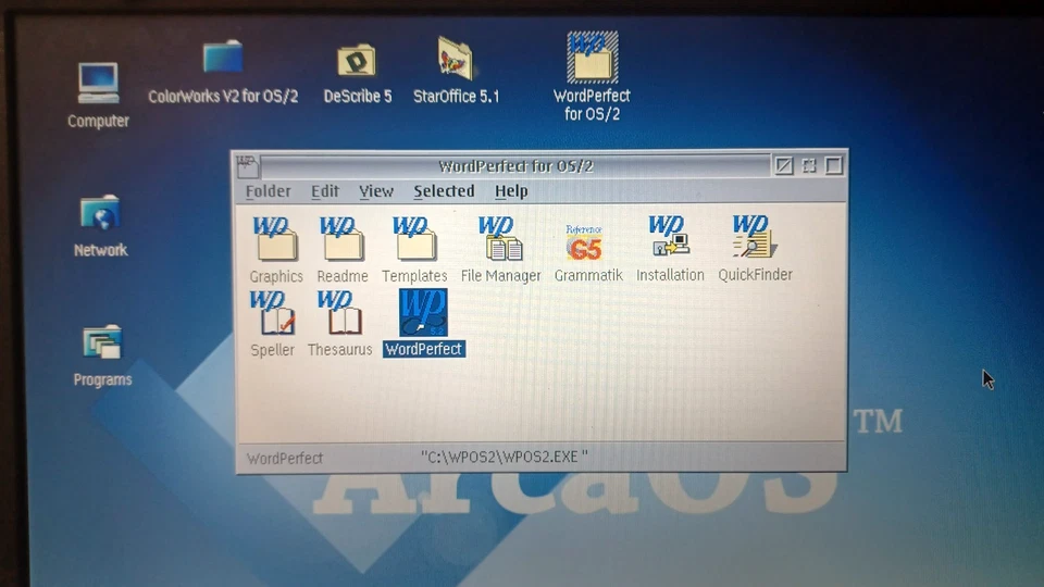 IBM ThinkPad T43 Pentium 1,86GHz 1,5GB RAM 60GB HDD ATI Radeon X300 ArcaOS OS2 - Immagine 4 di 4