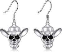 Halloween Ohrringe Damen 925 Sterling Silber Geist KüRbis