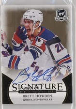 2018-19 Upper Deck The Cup Signature Renditions Brett Howden #SR-BH Auto 0o7j