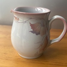 Denby Twilight Vintage Milk Jug Creamer Stoneware Rustic Kitchen England 9x7cm