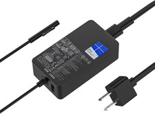 Original 65W 1706 Charger for Microsoft Surface Pro 10/9/8/7/6/5/4/3/X Go 3/2/1