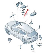 Batteria di emergenza VOLKSWAGEN ARTEON 3H7 3G0915089B NUOVA ORIGINALE