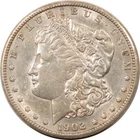 1902-S $1 MORGAN DOLLAR - HIGH GRADE EXAMPLE! CLOSE TO UNC, BUT CLEANED!
