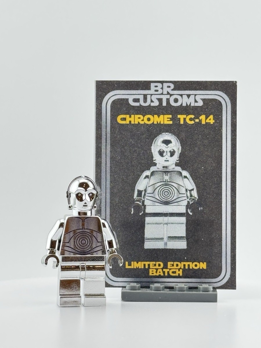 Lego Star Wars TCS/Classic/OG Style BR CUSTOMS CHROME TC-14 *RARE