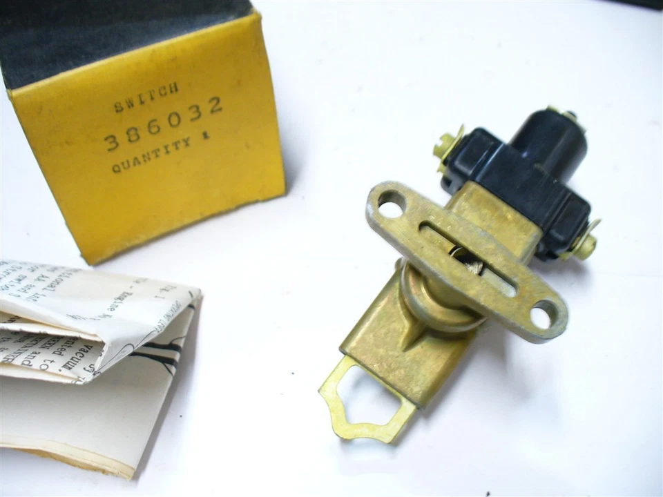 Interruptor de arranque del carburador Buick 1948 1949 1950, NOS 1346698 Foto 3 de 3