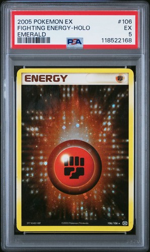 Fighting Energy graded PSA 5 for sale on eBay