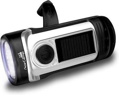 Hand Crank Solar Powered Flashlights,Compact Rechargeable LED Flashlight Hand...