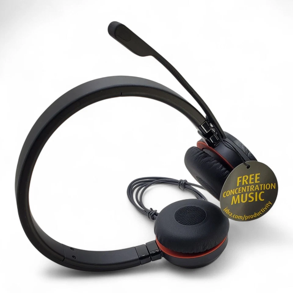 Jabra Evolve 30 II UC Wired USB Headset – Noise Cancelling Mic – Tested - Image 2 of 4